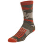 Simms Daily Sock Regiment Camo Olive Drab Image 1