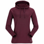 Simms Womens Heavyweight Baselayer Hoody Mulberry Image 1