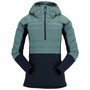 Simms Womens Exstream Pull Over Hoody Avalon Teal Image 1