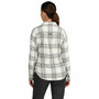 Simms Womens Santee Flannel LS Shirt Soft Rose Camp Plaid Image 4