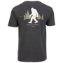 Simms Sasquatch SS T Shirt Charcoal Heather Image 1