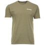 Simms Trout On My Mind SS T Shirt Military Heather Image 2