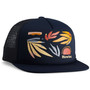 Howler Brothers Abstract Savannah Structured Snapback Hat Navy Image 1