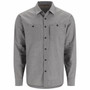 Simms Cutbank Chambray LS Shirt Cinder Chambray Image 1