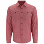 Simms Cutbank Chambray LS Shirt Sumac Chambray Image 1