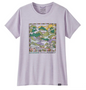 Women's Cap Cool Daily SS Shirt Trailseekers Foxglove Purple