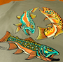 Crooked Creek Triple Trout II T-Shirt