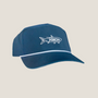 Navy Tarpon Rope Hat
