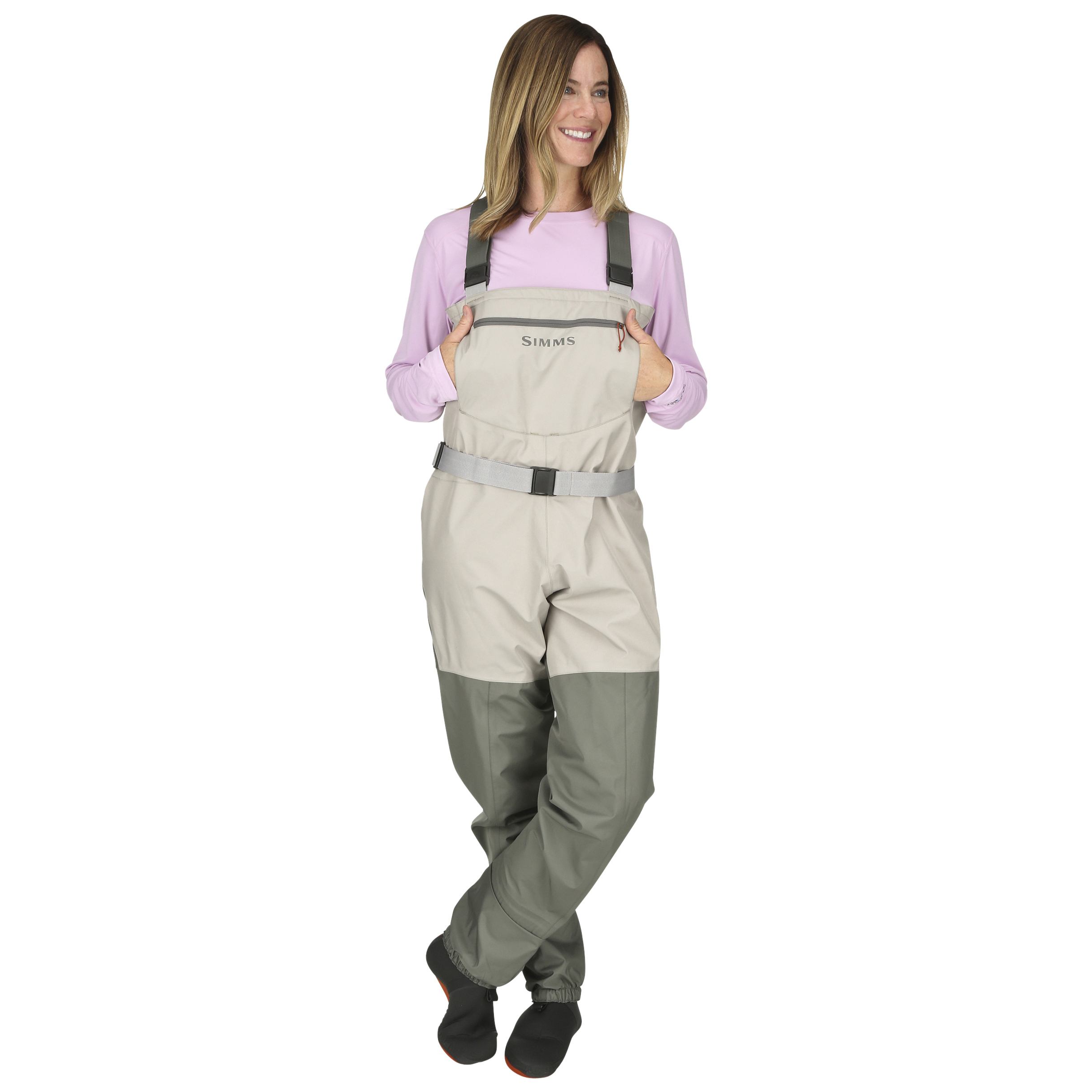 Simms Women's Tributary Waders - Stockingfoot - Basalt