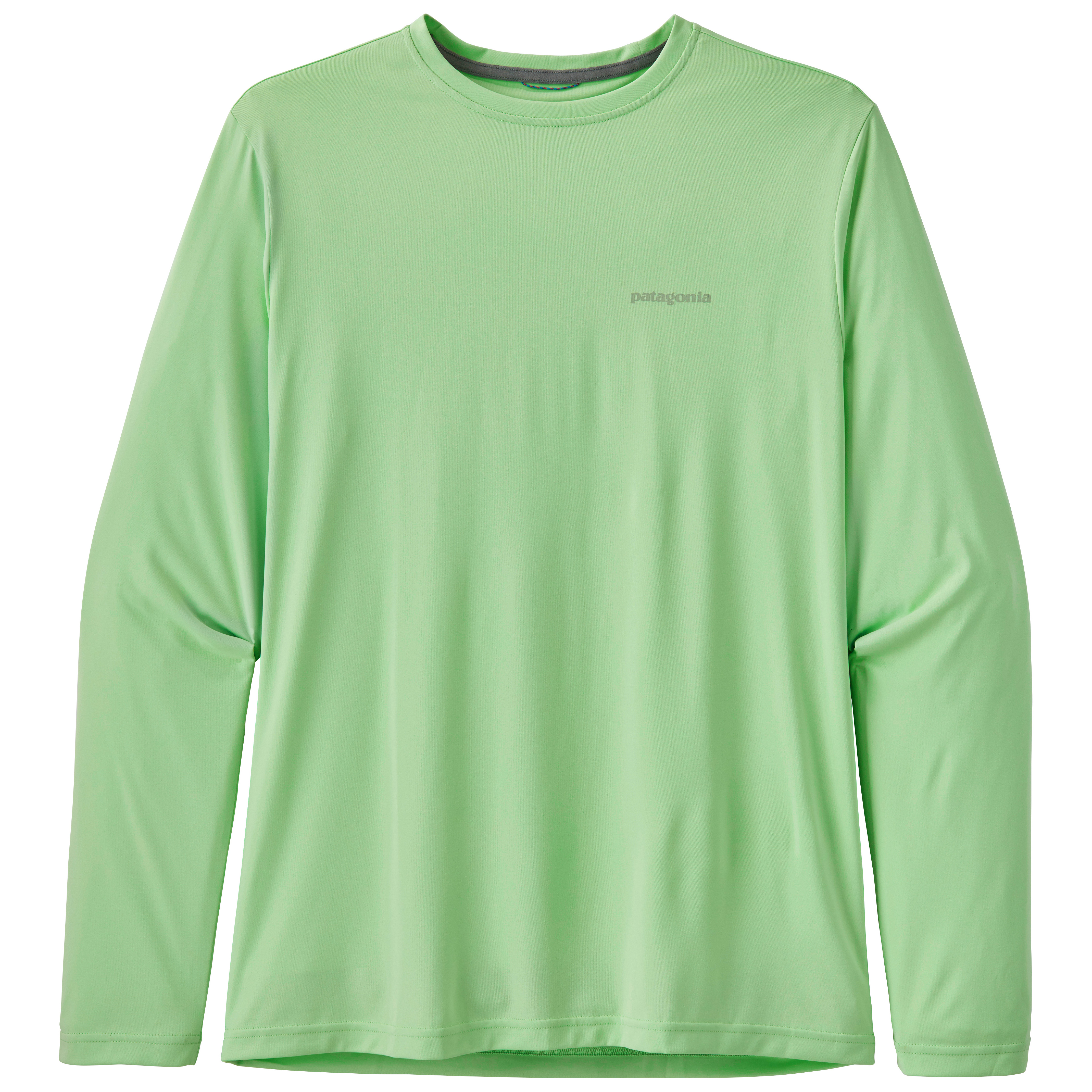 green patagonia long sleeve