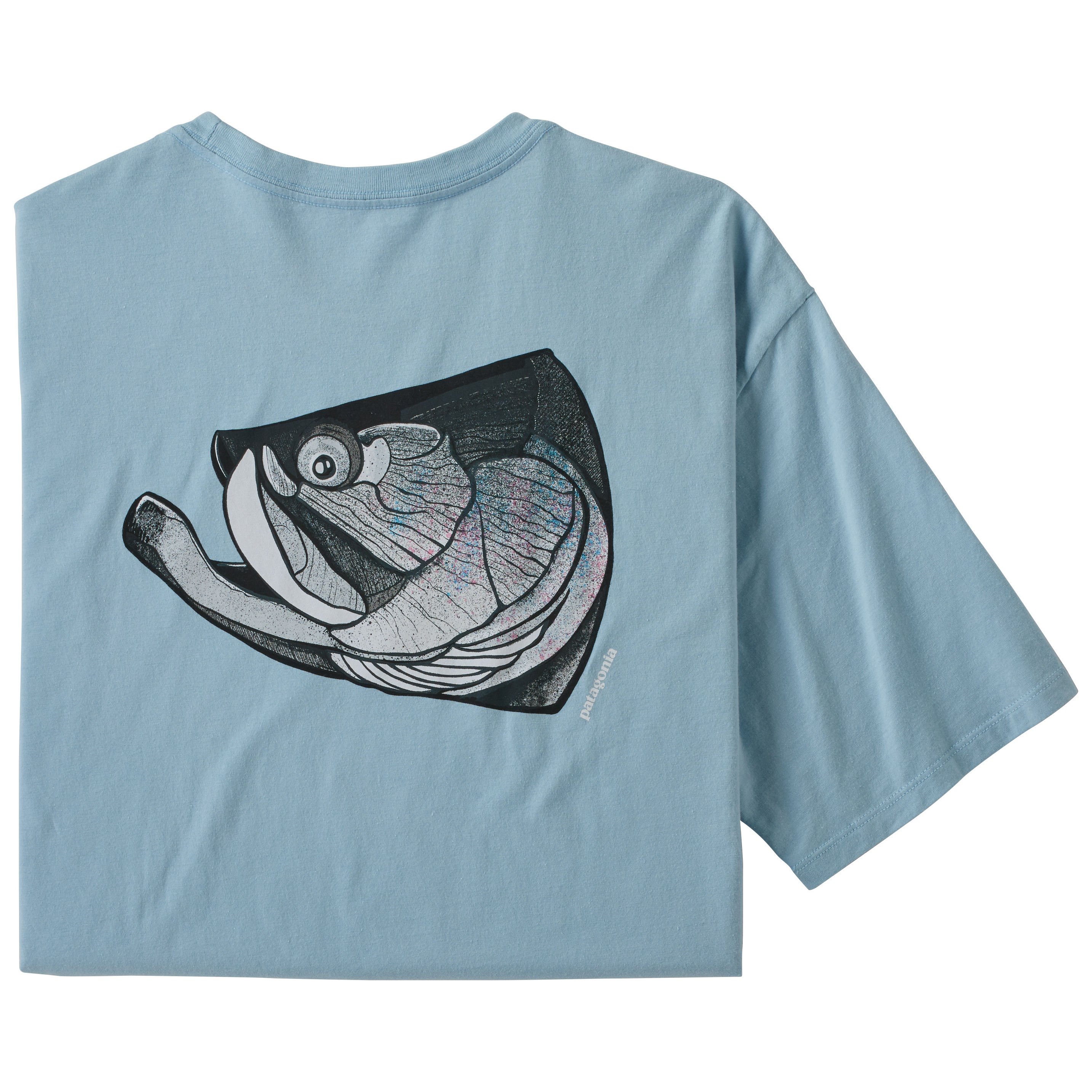 03年製 Patagonia Fish Print Organic Shirt PATAGONIA Men's Flying Fish Organic Shirt