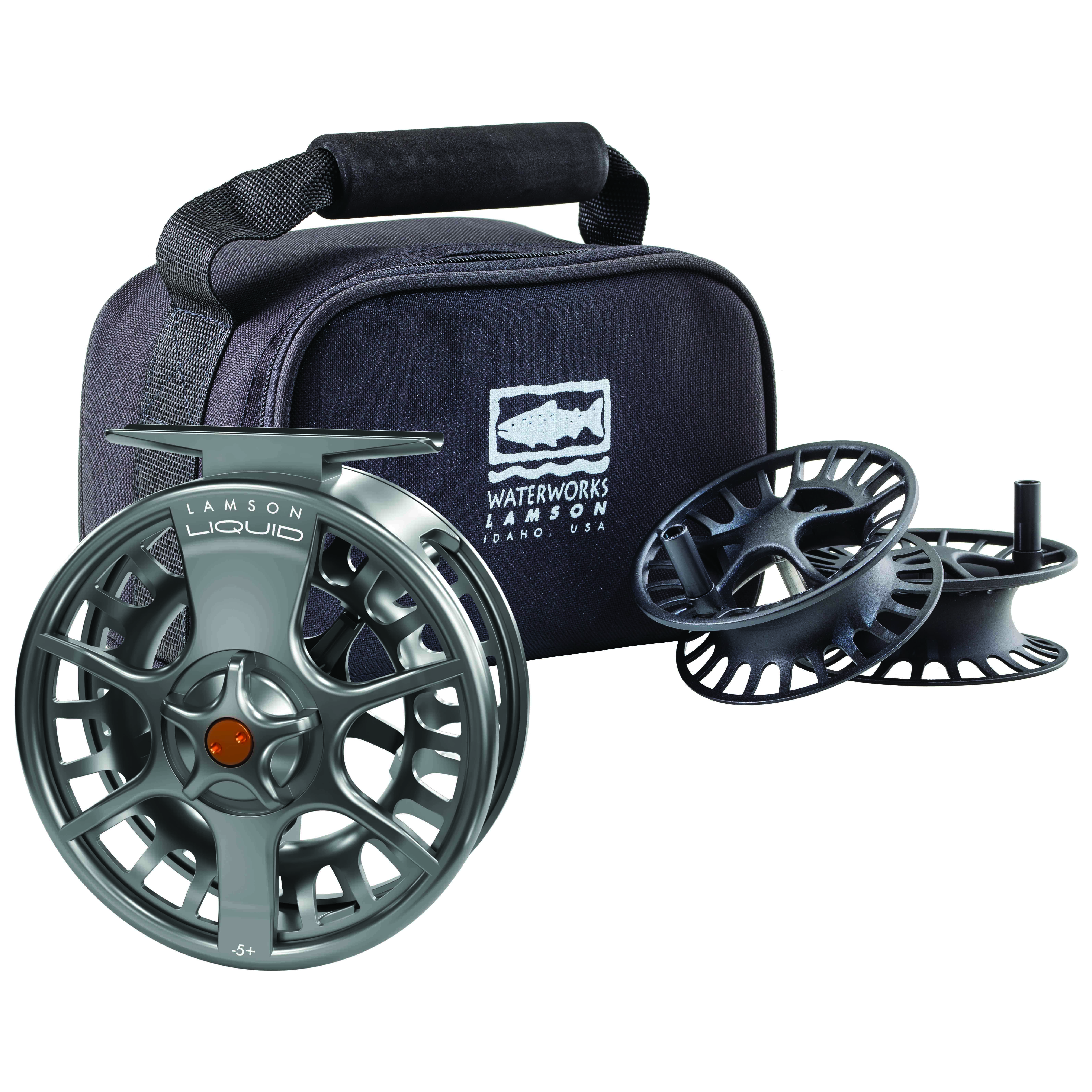 Lamson Remix S-Series HD Fly Reel 3 Pack Smoke / 7+