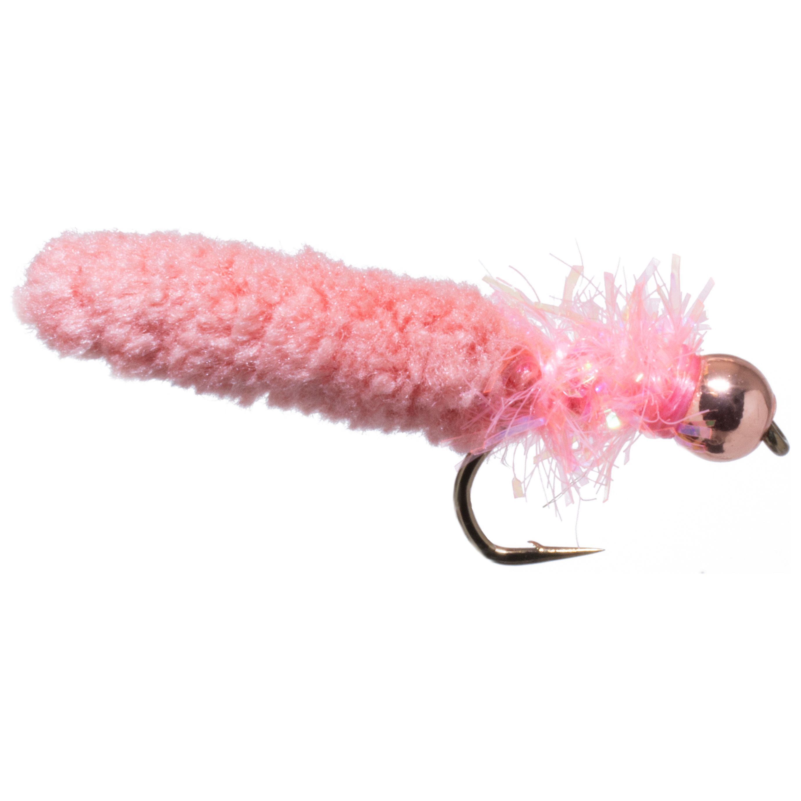 Bead Head Mop Fly - Pink - Size 10