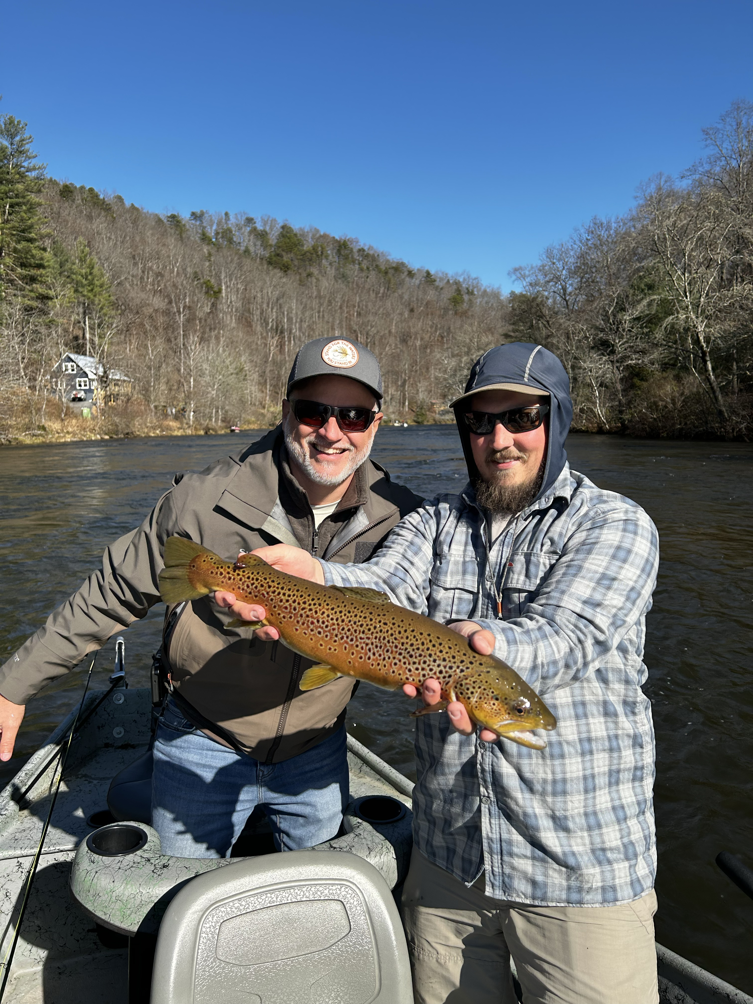 Fly Fishing North Carolina Appalachian Mountains Trout Fish T Shirts 