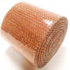 4.5" x 10 yards 24 Rows Orange Diamond Mesh Wrap