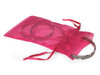 4"x6" Fuchsia Organza Sheer Gift Favor Bags - Pack of 144