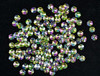 14mm Iridescent AB Green Crystal Octagon Prism Beads - Pack of 200