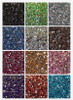 Iridescent AB Clear 4mm SS16 Wholesale Flat Back Acrylic Rhinestones - Pack of 1,000 Pieces