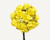 1/2" Yellow Small Tea Rose Mulberry Craft Paper Flowers - Pack of 144 1/2" Yellow Small Tea Rose Mulberry Craft Paper Flowers - Pack of 144