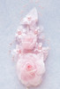 6" Pink Silk Corsage Flowers with Pearl Spray - Pack of 12