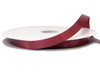 1/4"x100 yard Burgundy Polyester Satin Gift Ribbon - Pack of 20 Rolls