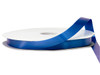 3/8"x100 yard Royal Blue Polyester Satin Gift Ribbon - Pack of 15 Rolls