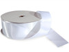 1.5"x50 yard White Polyester Satin Gift Ribbon - Pack of 5 Rolls