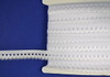 5/8"x 30 Yards White Stretch Lace Trim - 5 Packs Elastic Trim