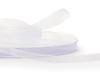 1/8"x100 yards White Organza Sheer Gift Ribbon - Pack of 7 Rolls