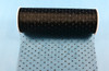 6"x6 yards (18 FT) Black Sparkle Organza Rolls with Black Glitter Dots - Pack of 6 Spools