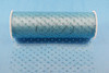 6"x6 yards (18 FT) Blue Sparkle Organza Rolls with Blue Glitter Dots - Pack of 6 Spools