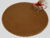 9" Diameter Brown Wedding Tulle Circle - Pack of 600