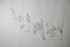 30" Long White One-Tier Bridal Wedding Embroidered Veils 2