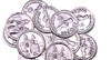 3/4" Silver Arras Wedding Coins - 13 Wedding Unity Coins