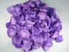 Purple Wedding Silk Rose Flower Petals - 12 Packs
