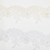 3" x 15 Yards White Venise Lace - Wholesale Venice Lace Trim