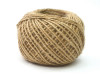 1.5 mm x 55 yards Natural Brown  Burlap Cord Rope - Pack of 9