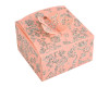 Pink Butterfly Glitter Favor Box - Pack of 50