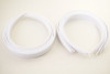 3/4" White Plastic Hair Headbands for Girls  - Pack of 72