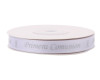 3/8" x 25 Yards Silver "Primera Comunion" Spanish Printed First Communion Ribbon - Pack of 5 Rolls