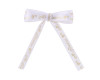 3/8" x 25 Yards Gold "Mi Bautizo" Printed Satin Ribbon for Baptism Favors - Pack of 5 Rolls