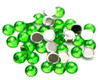 Apple Green 4mm SS16  Wholesale Flat Back Acrylic Rhinestones - Pack of 1,000 Pieces