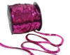 6mm x 100 Yards Fuchsia Flat Metallic Cord Strung Sequin Trim