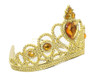 Gold Jeweled Tiara Party Favor - Pack of 12 Plastic Crowns