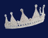 Silver Crystal Rhinestone Tiara  (TU037)