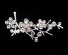 2 1/4" Silver "Twig" Rhinestone Fashion Brooch Pin  - Pack of 12