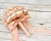 Blush Rose Bud Satin Bouquet