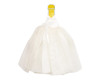 White Glitter Quinceanera Champagne Bottle Dress - Pack of 3