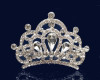 Silver Crystal Rhinestone Mini Tiara - Pack of 12 (TM158)