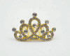 Gold Crystal Rhinestone Mini Tiara - Pack of 12 (TM145)